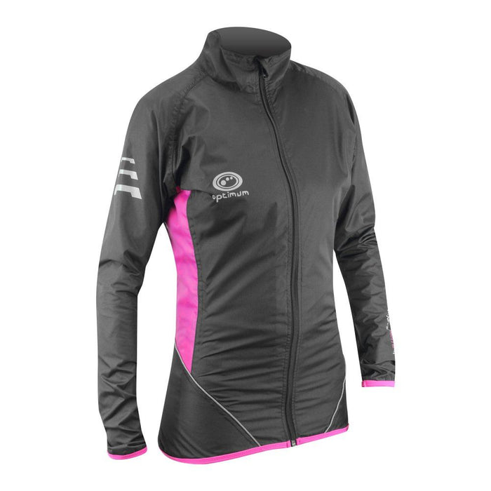 Optimum Sports Ladies Cycling Rain Jacket Nitebrite High Visibility *SALE*