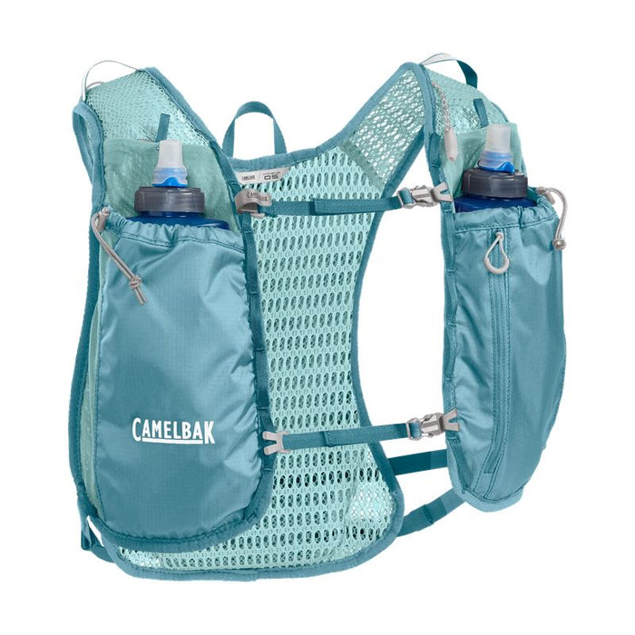 CamelBak Womens Trail Run Hydration Vest With 2x 17oz Quick Stow Flasks