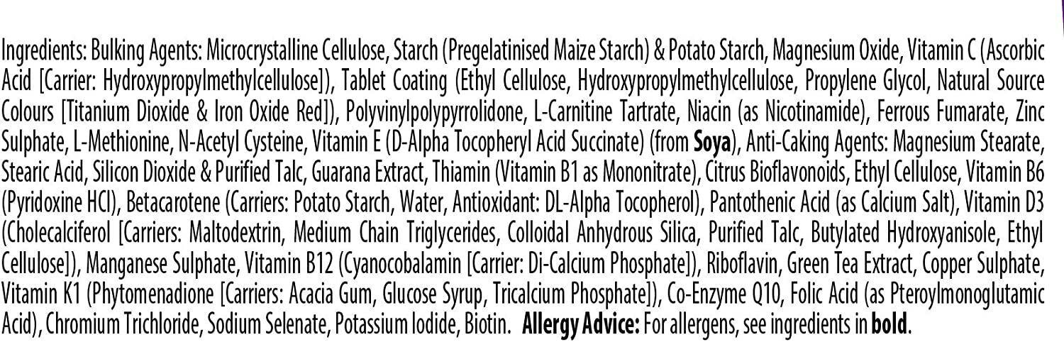 Vitabiotics Wellwoman 30x Tablets Sports & Fitness Energy Booster 3 Packs for 2
