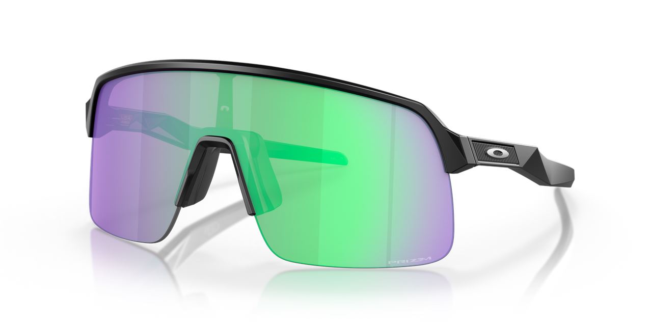 Oakley Sutro Lite Sports Sunglasses Matte Black Frame Prizm Road Jade Lens