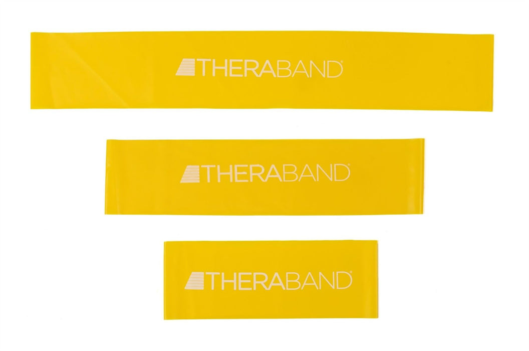 THERABAND Single Light Resistance Band Loops For Physio, Rehab & Strength