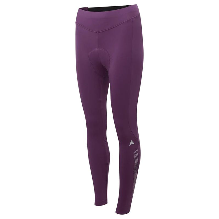 Altura ProGel Plus Womens Cycling Waist Tights Thermal & Water Repellent - Purple