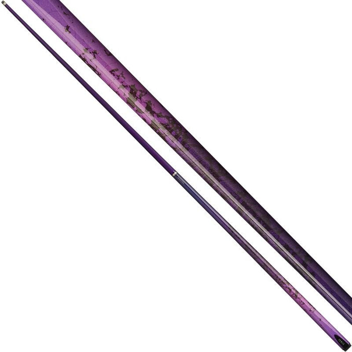 Powerglide  Ignis Snooker Cue 2 Piece 57" Carbon 10mm Tip Smooth Finish - PurplePowerGlide