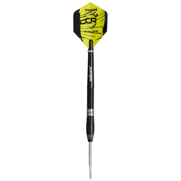 Unicorn Darts Owen Roelofs 90% Tungsten 22g Steel Tip Darts - Contender Set