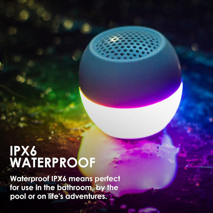 Boompods Soundflare Portable Mini Bluetooth Waterproof Speaker Black