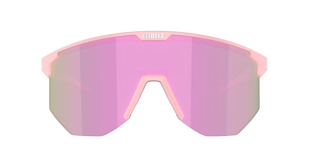 Bliz Hero Small Sunglesses Shades Pink Frame Brown/Rose lens