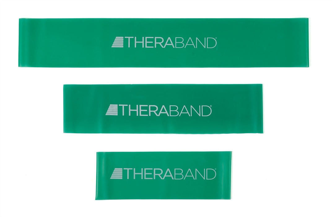 THERABAND Single Light Resistance Band Loops For Physio, Rehab & Strength