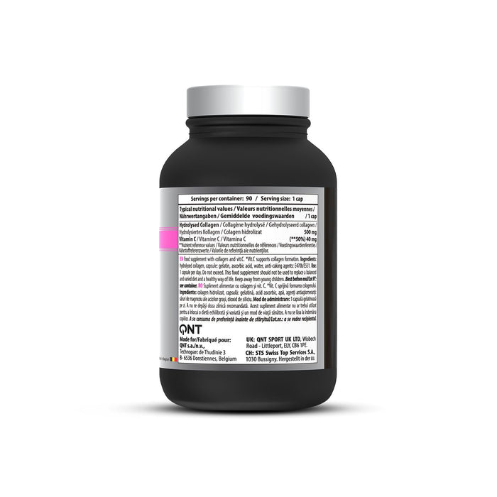 QNT Collagen Hydrolyzed Anti Aging 500 mg + Vit. C - 90 Caps