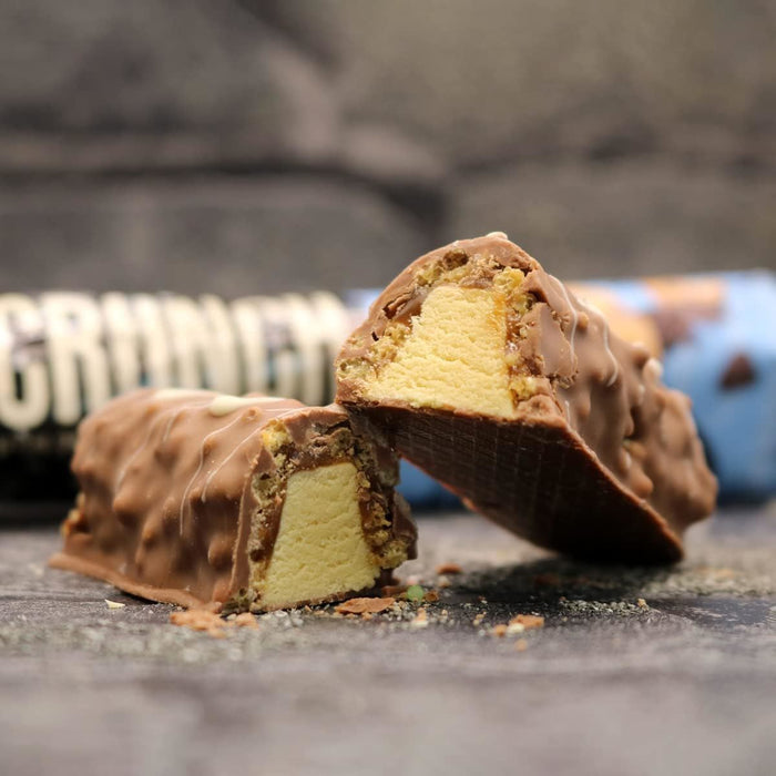 Warrior Crunch Bars High Protein Low Carbs Muscle Building Gym Training 12 x 64g