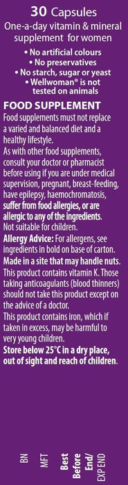Vitabiotics Women 30 Vitamin Capsules Support Hair Nail Skin Hydration -3 For 2