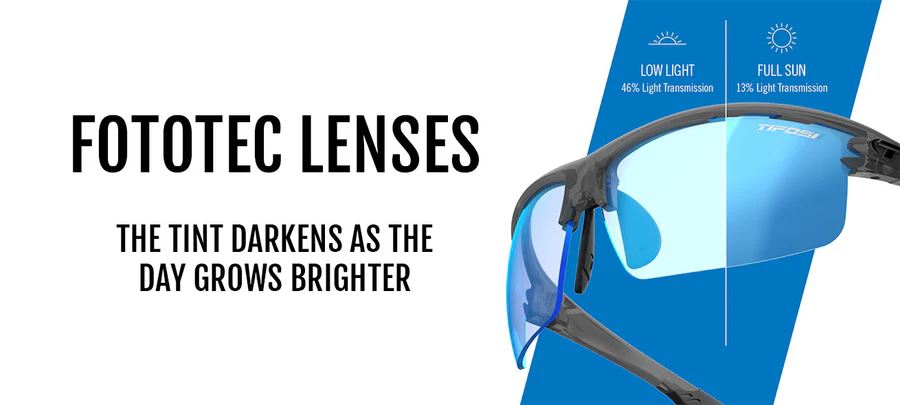 Tifosi Rivet Interchangeable Lens Sunglasses Cycling Running