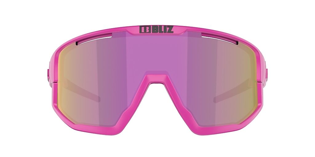 Bliz Vision Sunglasses Cycling Sports Shades Pink Frame Purple lens