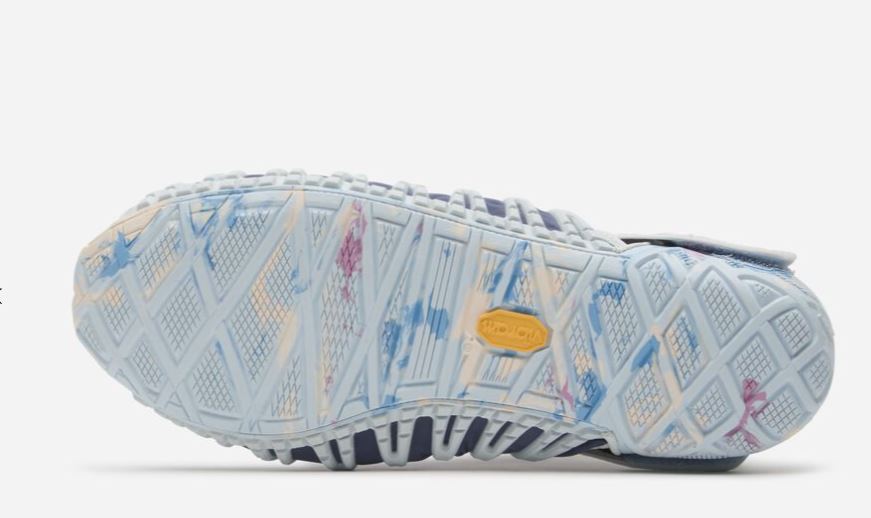 Vibram Furoshiki Original Barefoot Ladies Shoes Wrapping Footwear - Blue/Light Grey