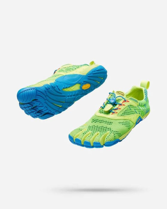 Vibram Five Fingers Mens KMD EVO Shoes Barefoot Feel Footwear - Yellow/Blue/RedFITNESS360