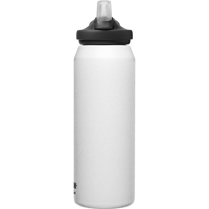 CamelBak Eddy Vacuum Insulated Stainless Steel Bottle Filtered By Lifestraw BPA Free 1L Flask - White