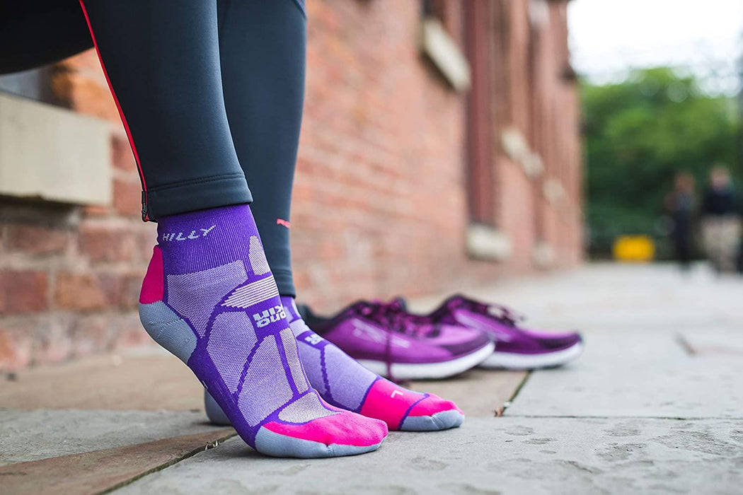 Hilly Marathon Fresh Anklet Womens Socks - Running Training Performace