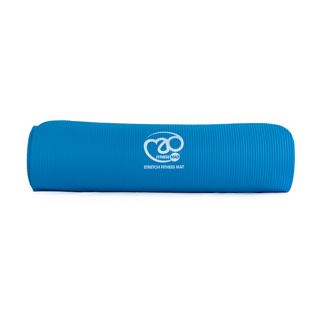 Fitness Mad Stretch Fitness Exercise Mat - 180cm - Blue