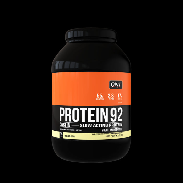 QNT Protein 92 Casein Calcium Blend Muscle Maintain Mixing Powder (Vanilla) 750g