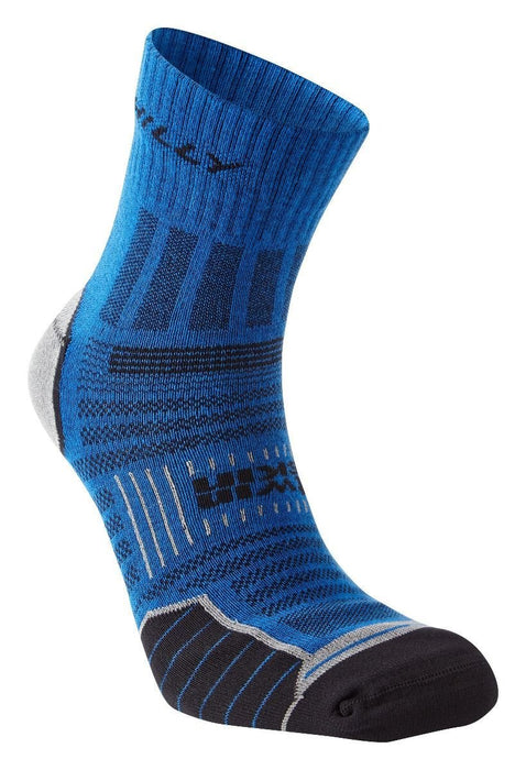 Hilly Twin Skin Anklet Socks Double Layer Running Socks - Azurite/GreyHilly