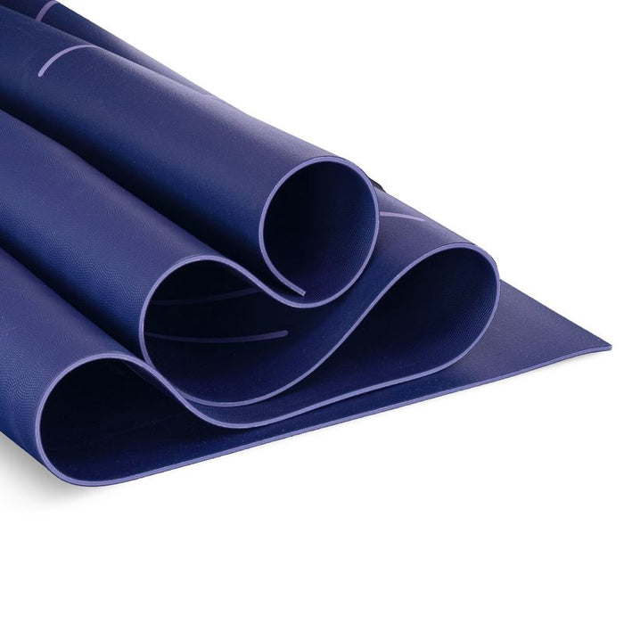 Fitness Mad SureGrip Eco Alignment Yoga Mat 4mm - Blue