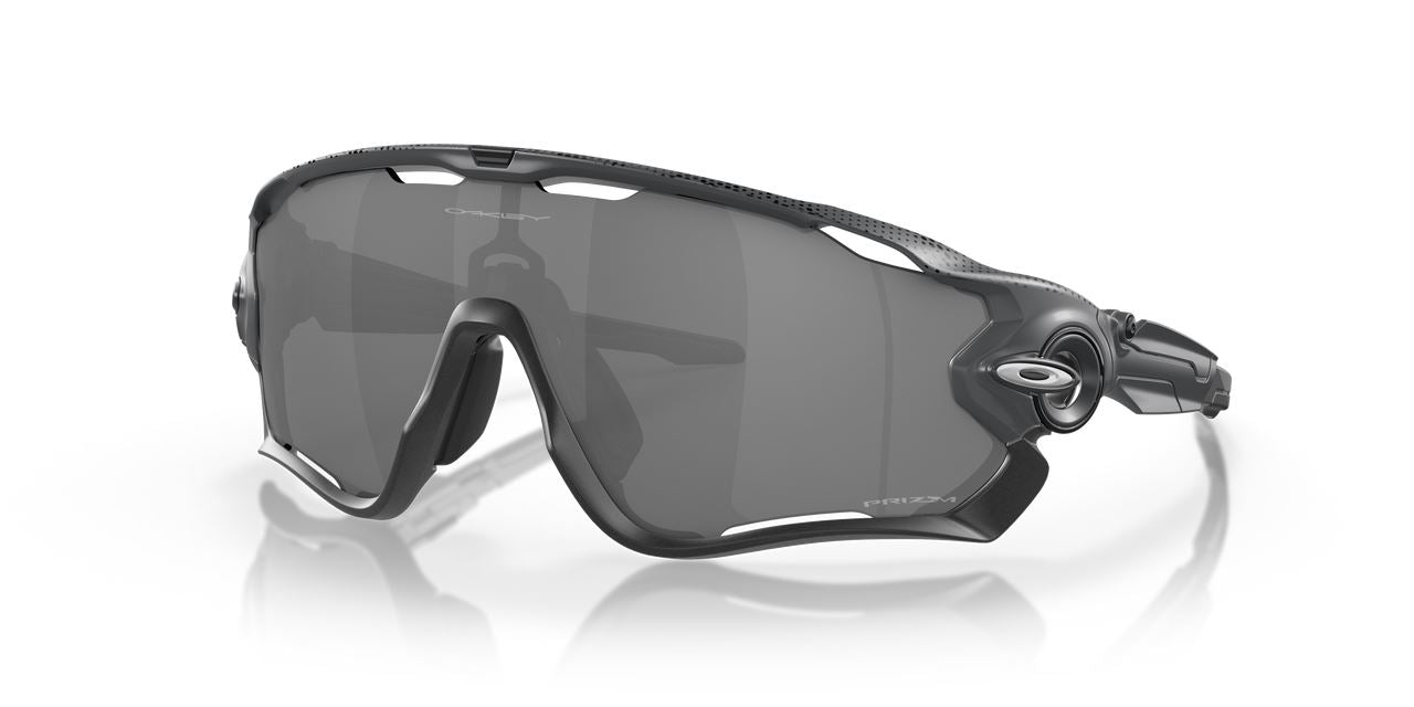 Oakley Jawbreaker Sunglasses Polished Hi Res Matte Carbon Frame Lenses Sports