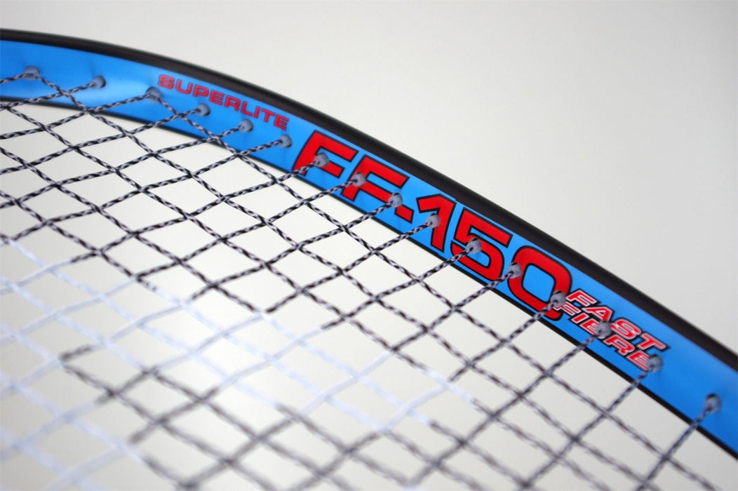 Karakal FF 150 Squash 57 Racket with 100% Fast Fibre Nano Gel and Mid Plus HeadFITNESS360