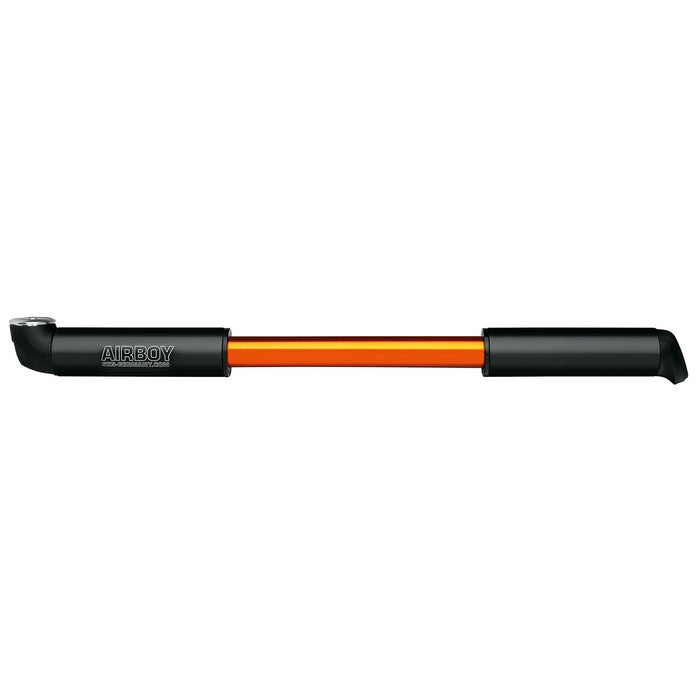 SKS AIRBOY Mini Bike Tyre Pump With Two-Chamber System, Ergonomic Grip
