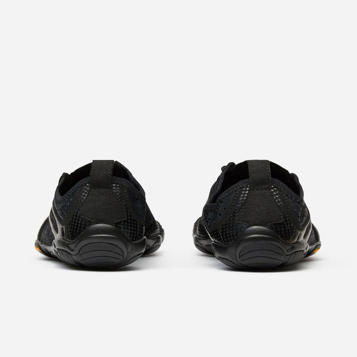 Vibram V-Run FiveFingers Mens Barefoot Running Shoes Trainers - Total Black