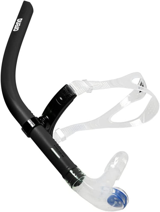 Arena Unisex Swim Snorkel Adjustable Strap Sports Swimming Accessories - Black