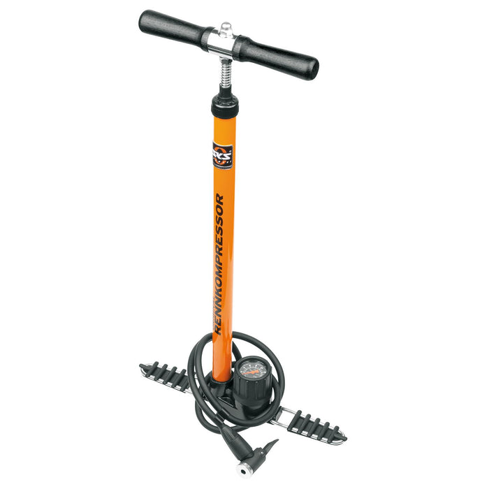 SKS Rennkompressor Classic Bike Cycle Tyre Track Pump - Multi Valve Head