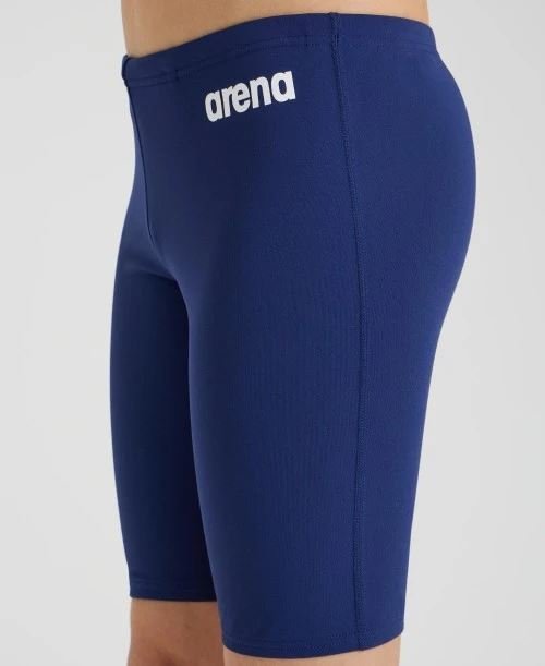 Arena Team Boys Swim Jammer Reduced Drag Athletic Swimming Bathing Costume, NavyArena