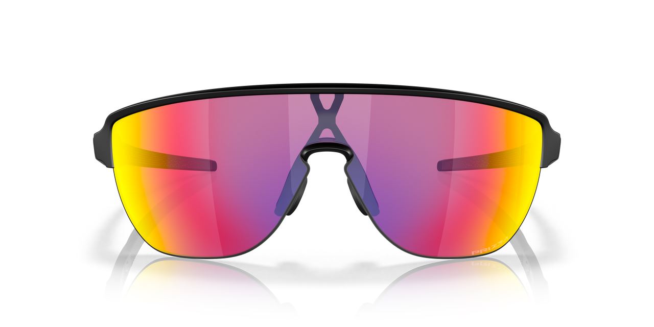 Oakley Corridor Sunglasses Matte Black Sports Grip Frame Road Lenses Driving
