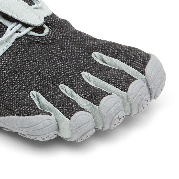 Vibram Mens V-Run Retro Fivefingers Shoes Barefoot Running Trainers Black/Grey