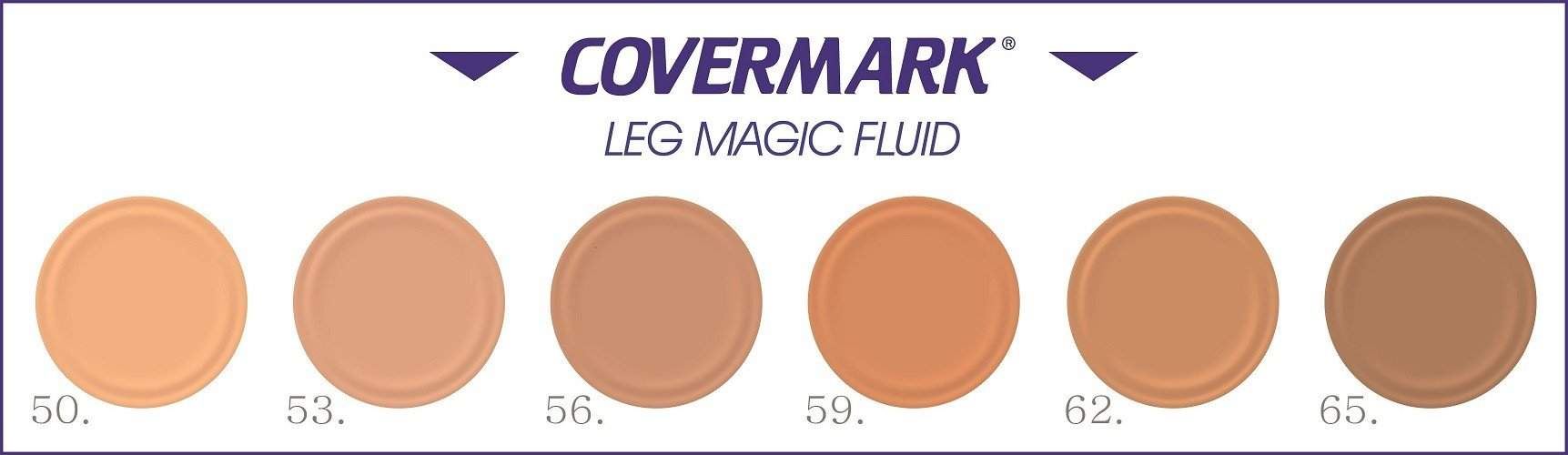 Covermark Leg Magic Fluid Natural Waterproof Makeup For Legs And Body