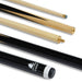 Powerglide  Snooker Cue 73cm Painted Butt 71 cm Poplar Shaft Black 2 Piece Pool StickPowerGlide