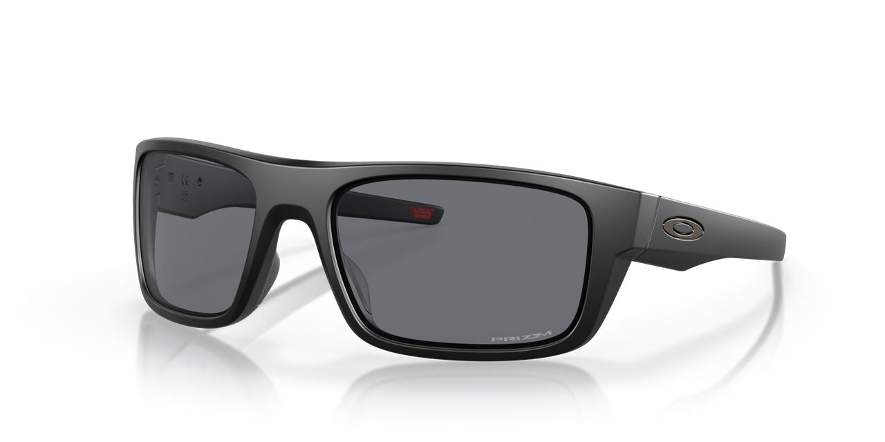 Oakley Drop Point Sunglasses Performance Matte Black Frame Prizm Polarised Lens