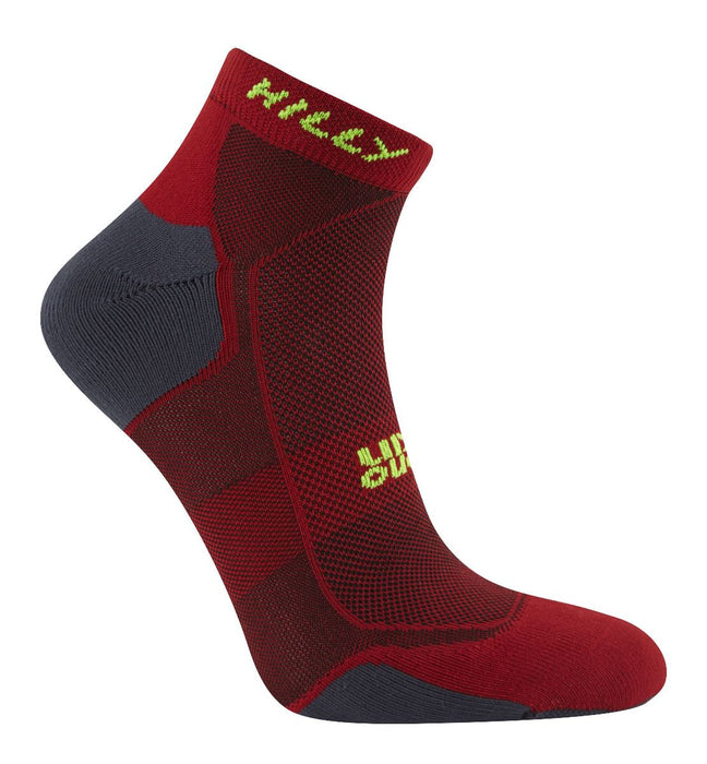 Hilly Pace Quarter Running Socks Lycra Lightweight with Mid Level Cushioning