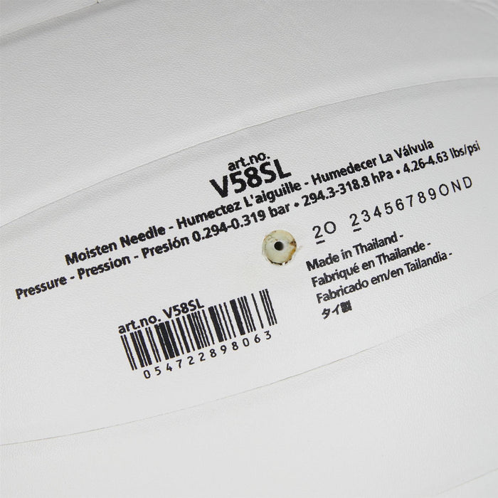 Molten V58SL Series Synthetic All White Nylon Leather Dual Layer Volleyball