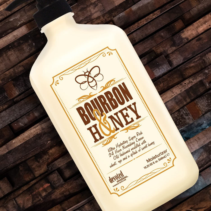 Devoted Creations Bourbon & Honey Tanning Moisturiser Skincare Lotion - 540mlDevoted Creations