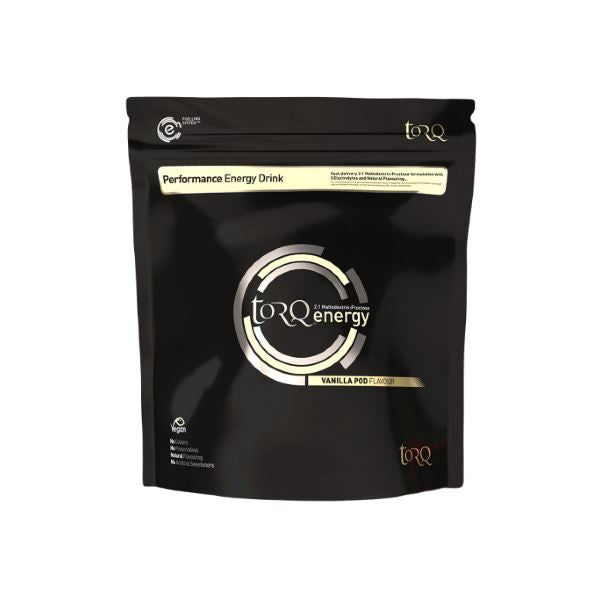 Torq Energy Drink 500g Maintains Hydration with 5 Electrolytes Carbohydrates Nutrition Powder Supplement