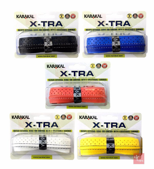 Karakal PU X - TRA Grip - Replacement - Cushioned - Breathable - Self AdhesiveKarakal