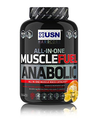 USN Muscle Fuel Anabolic All In One Muscle Mass And Growth Shake Powder - 2kg
