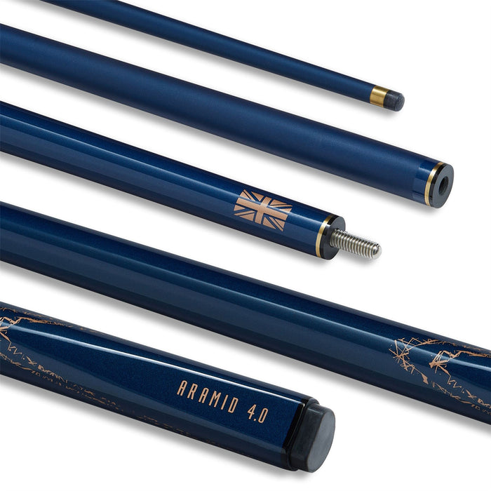 PowerGlide Aramid 2 Piece 50/50 Snooker Cue Carbon Composite