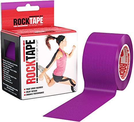 Rocktape Hypoallergenic Strong Adhesive Kinesiology Tape Roll - Purple