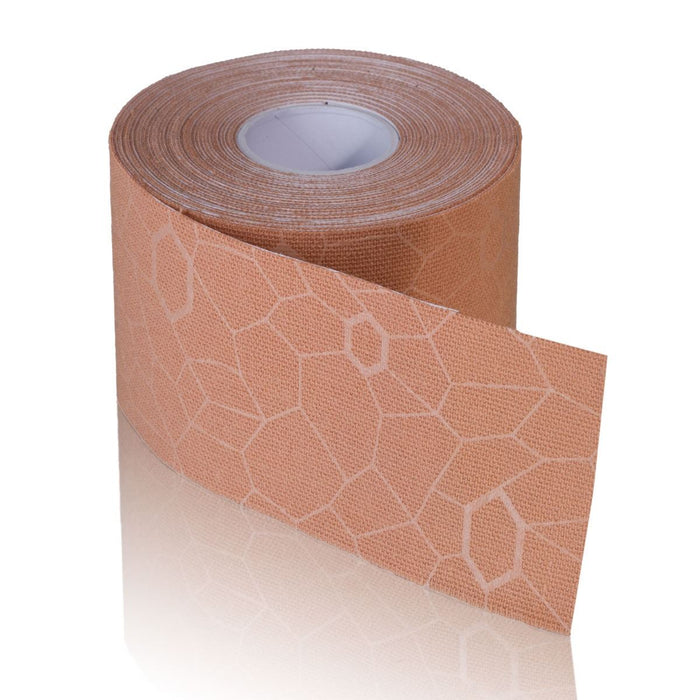 Theraband Kinesiology Tape Muscle Strain Physio Injury Support 5cm x 5cm - Beige
