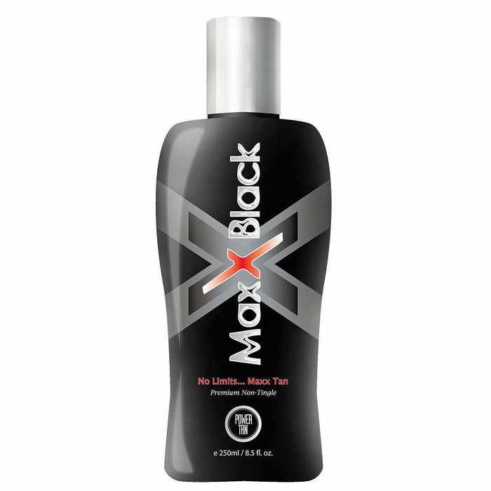 Power Tan Maxx Black No Limits Max Tan Deliciously Dark Tanning Lotion - 250ml