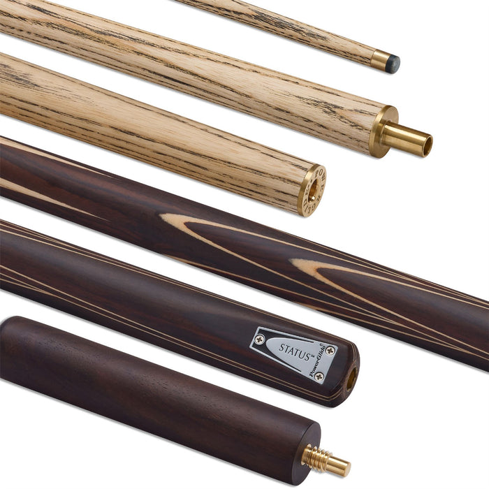 PowerGlide Status Professional Premium 3/4 Snooker Cue + Extension