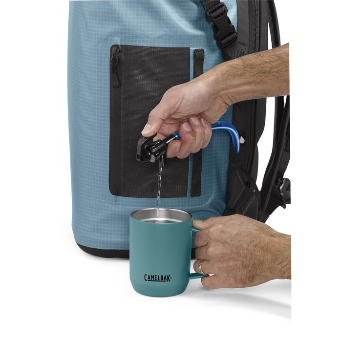 CamelBak ChillBak 30L Backpack Cooler with 6L Fusion Group Reservoir Waterproof Insulated Cooler Bags - Adriatic Blue