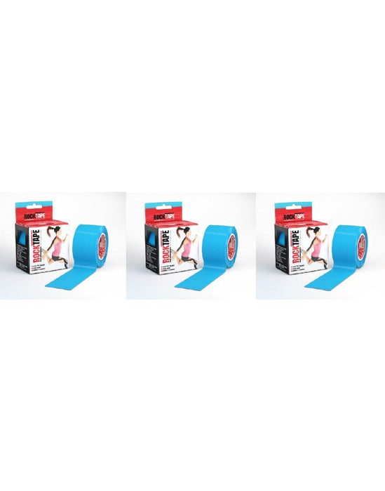 Rocktape Strong Adhesive Kinesiology Tape Patterned Rolls x 3