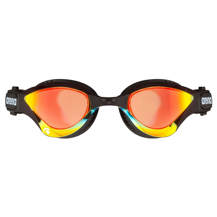 Arena Swimming Goggles Cobra Tri Swipe Mirror Hard Lenses Anti Fog